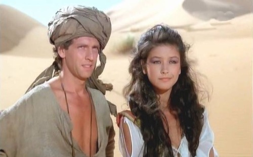 dollsofthe1960s:Catherine Zeta Jones as Sheherazade in Les 1001 Nuits (1990).