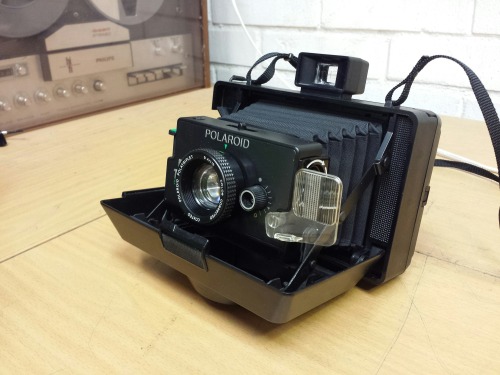 Polaroid EE 100 Special Folding Instant Camera, 1989