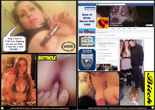 slutfinder699:  stolenpicsonly:  Chelsea McSweeney exposed Whore  Chelsea McSweeney from brockton mass. Shes now trying to hide from her selfexposure. Email her and let her know you know shes a horny slut chelltothesea324@gmail.com Degrade this whore