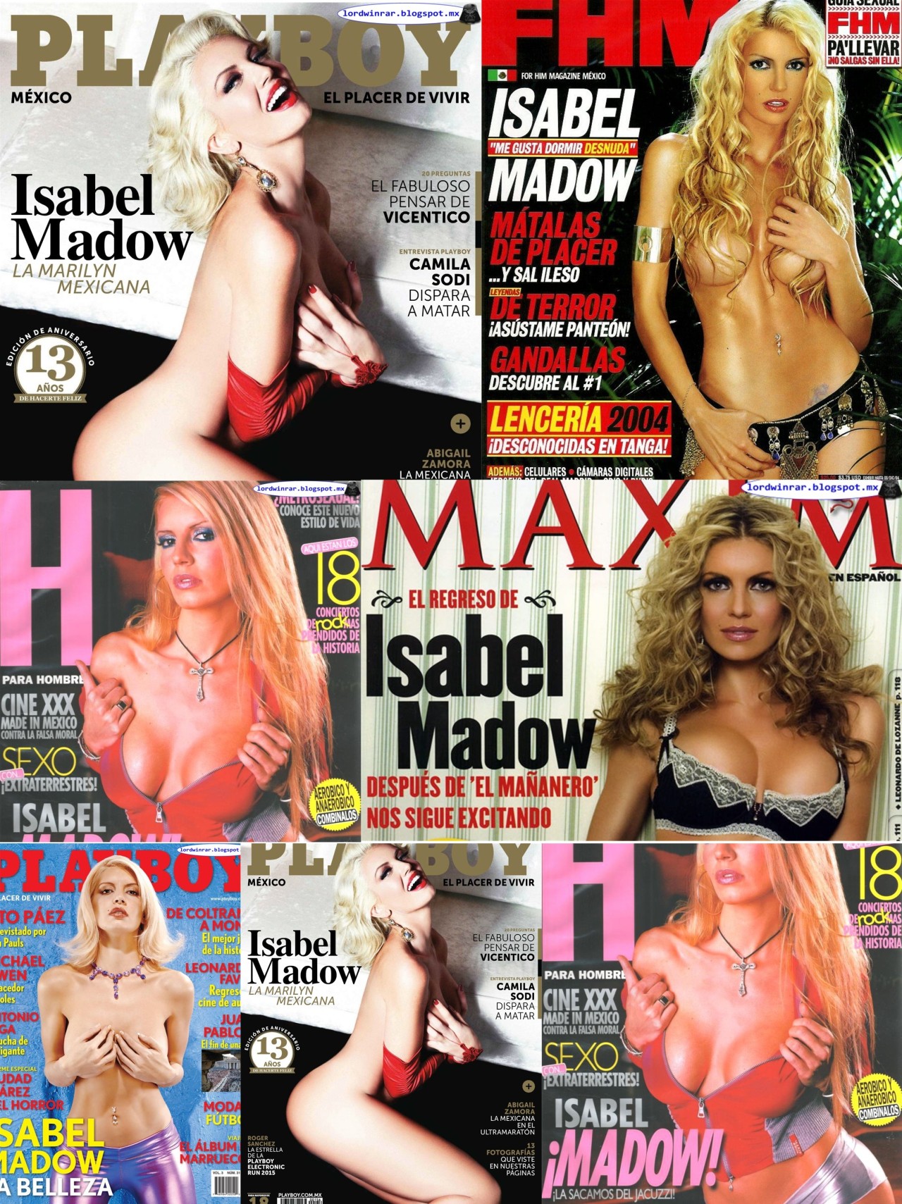 Isabel Madow en Playboy, Maxim, H para Hombres, y FHM (92 Fotos HQ)Isabel Madow desnuda