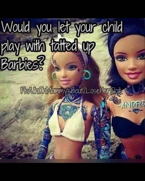 Porn Pics #tatted #parenting #dolls