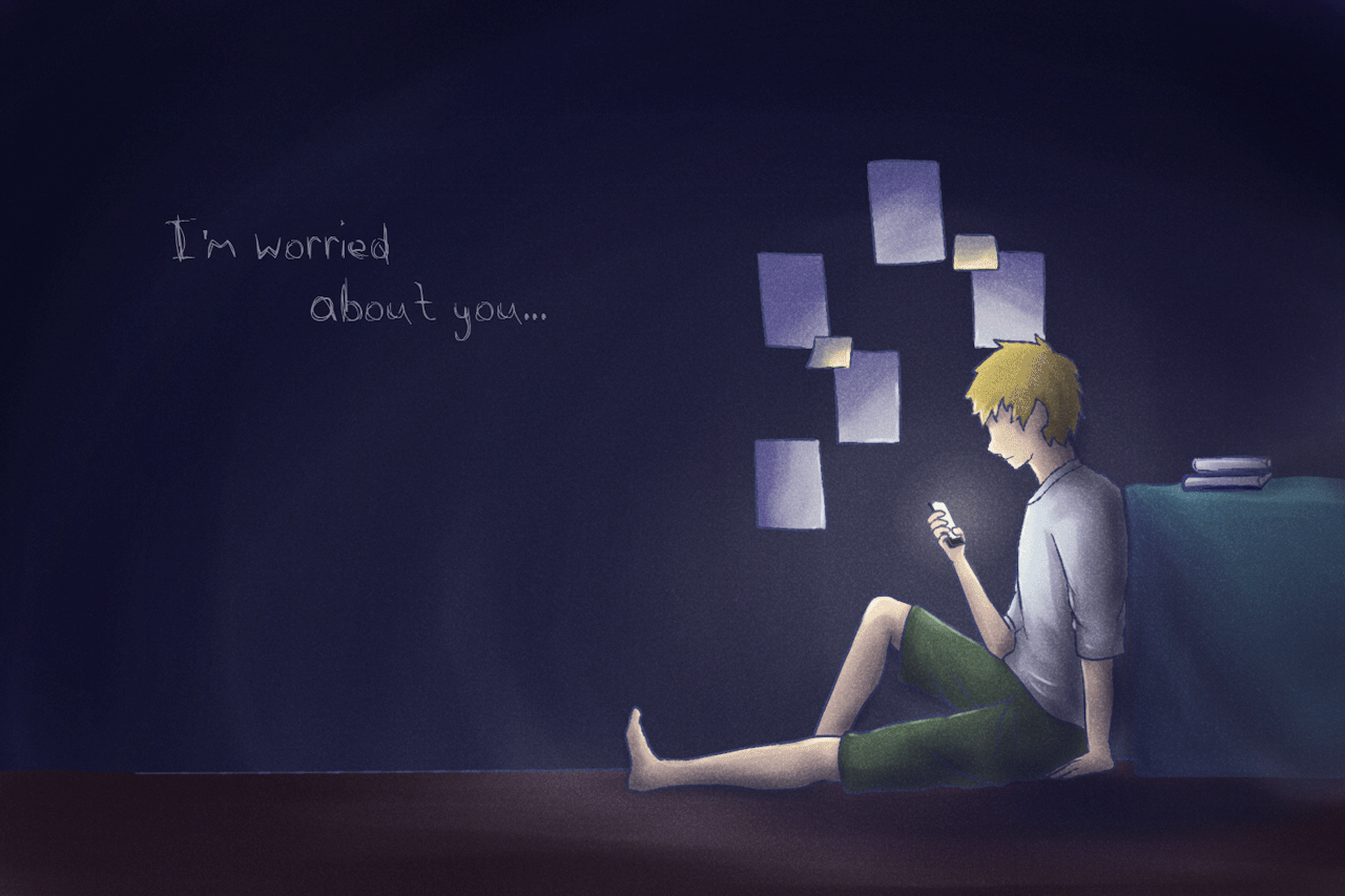 lusethxii:  Tokyo ghoul week: Day 2 - Moon (Anxiety, insecurity) Where Kaneki was