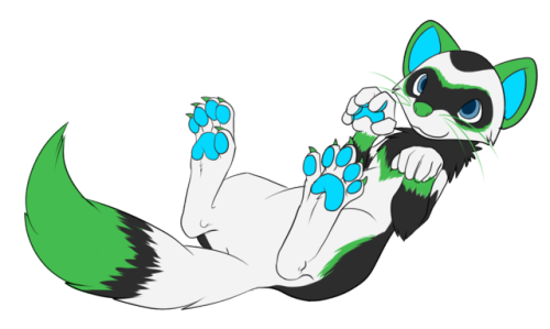 banzai-draws:feral banz whoa YESGOOD 83 lookit da cutienoodlecat~! *all the bellywubs*