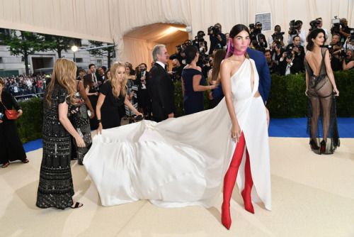 Lily Aldridge 2017 Met Gala Balenciaga