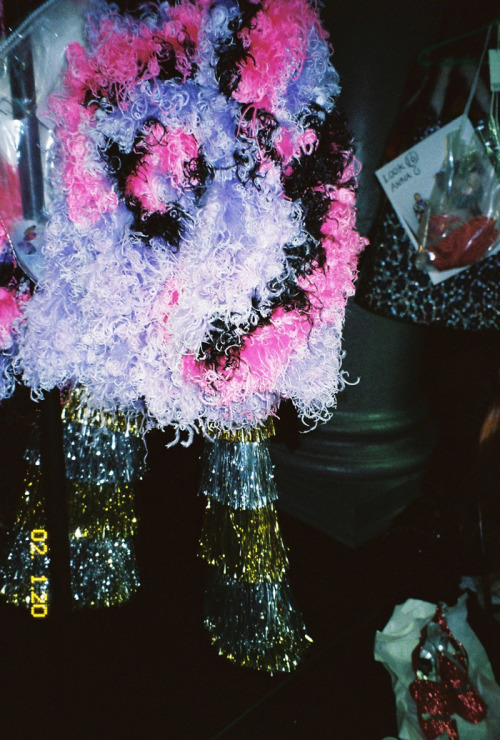 glittervajayjayy: Meadham Kirchhoff backstage 2012 
