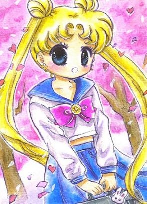 Porn Pics girlsbydaylight:  Sailor Moon by ~OoOoPitchBlackOoOo