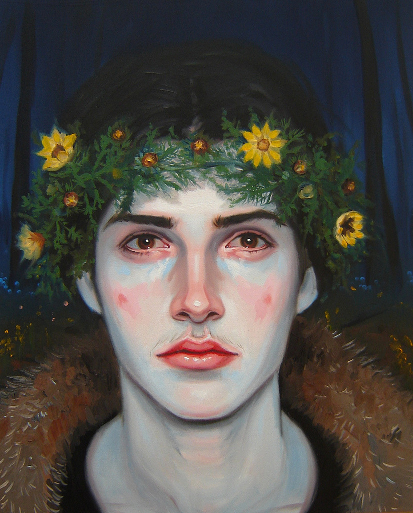 historical-paintings:  Adonis Vernalis, Kris KnightOil on canvas, 16x20” 