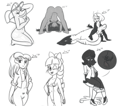 Lewdstew:   Patreon Sketches (September)Done For My $5 &Amp;Amp; $10 Patrons. Thank
