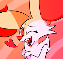 mrdegradation:braixen to calm the nerves a bit ^w^