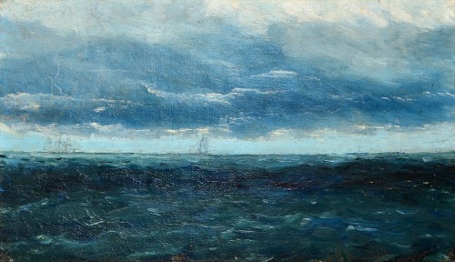 Seglare    -    August Strindberg   1873Swedish 1849-1912Oil on canvasNordic Museum, Djurgården, Swe