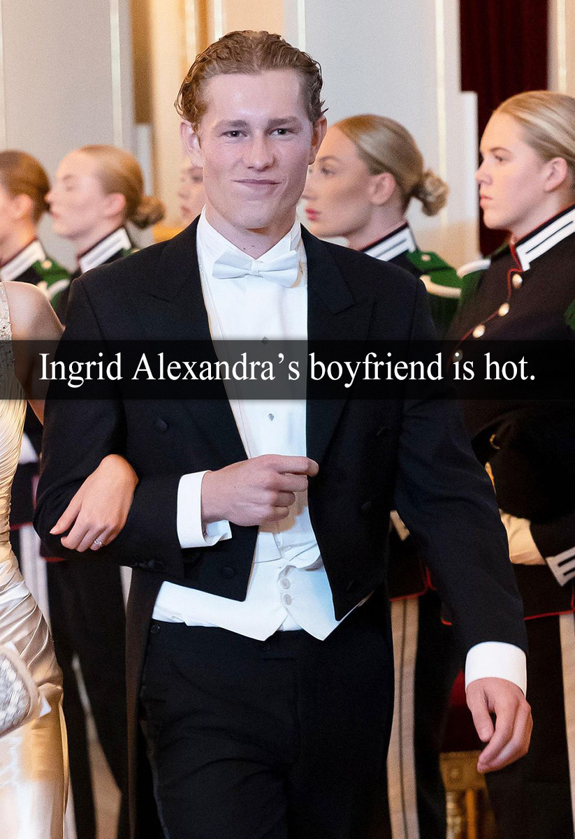 Royal-Confessions — “Ingrid Alexandra's boyfriend is hot.” - Submitted...