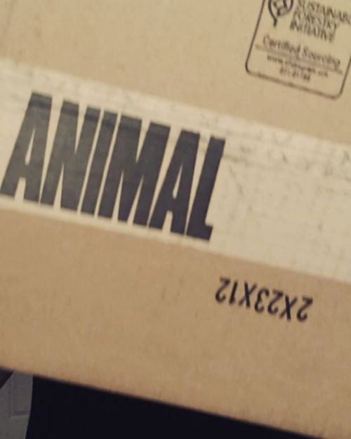  February @animalpak #unboxing!This might be the first one with no apparel of any kind??THE GOOD