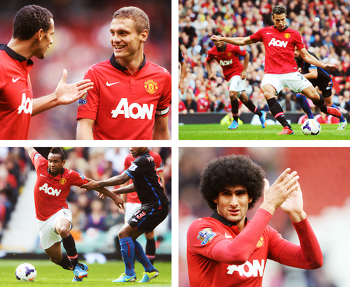 moscow08:  Manchester United 2-0 Crystal Palace  45’ +1’ Robin van Persie, 81’