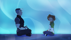 bonkalore:  Here comes a thought…. So I listened to this particular cover again recently and then just ended up thinking of these two. Shiro having his trauma and Pidge just wanting to get their family back and tending to lose focus on the team. Despite