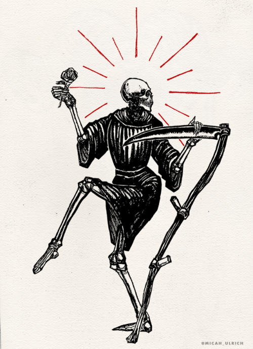 micahulrichdraws:Let’s share a dance, lover.