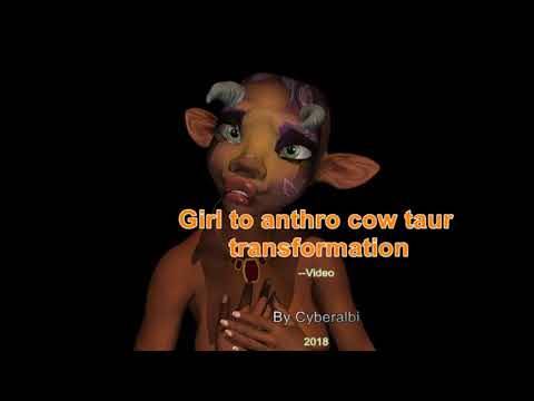 Transformation Girl Into Part Cow