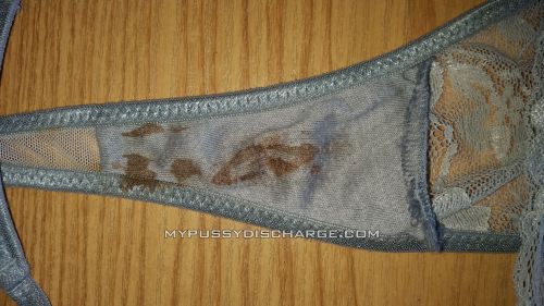 Period panties with menstrual blood on them. PM if you are interested or email to mydischargepic@gma
