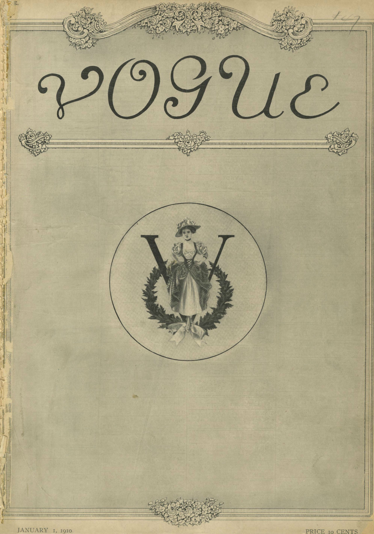 vuittonable:  vogue covers from the beginning of each decade: 1900 to 2010 