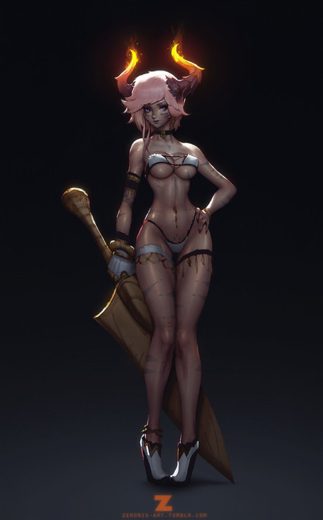 Kien, Sword Bearer, by ZeronisDeviantArt  Patreon