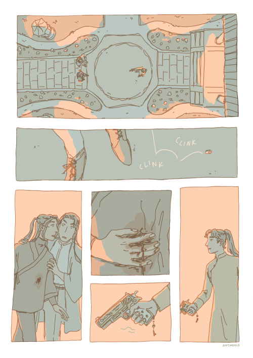 softmealsart: Modern AU in which their swords are guns (a la the 1996 Romeo and Juliet movie)