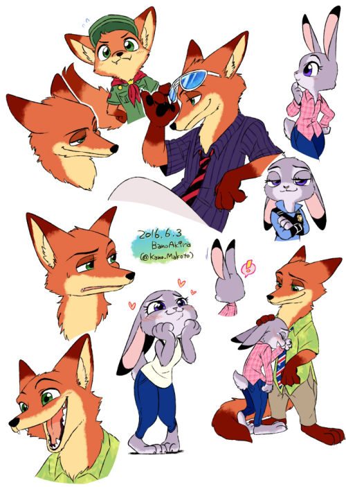 banoakira:Zootopia doodle<3