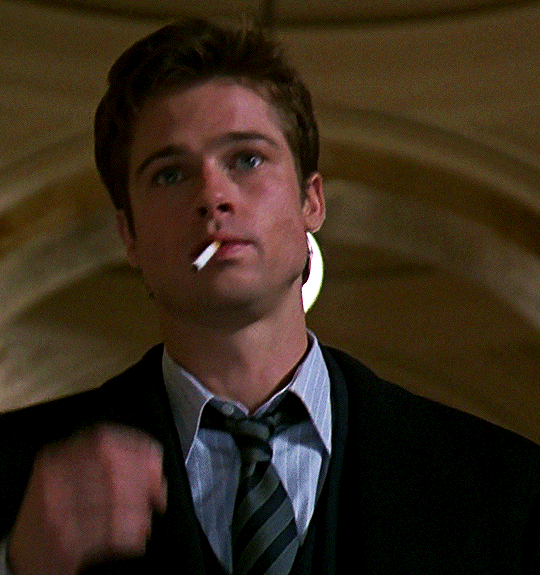 hold me close and hold me fast cliffbooth brad pitt as MICHAEL