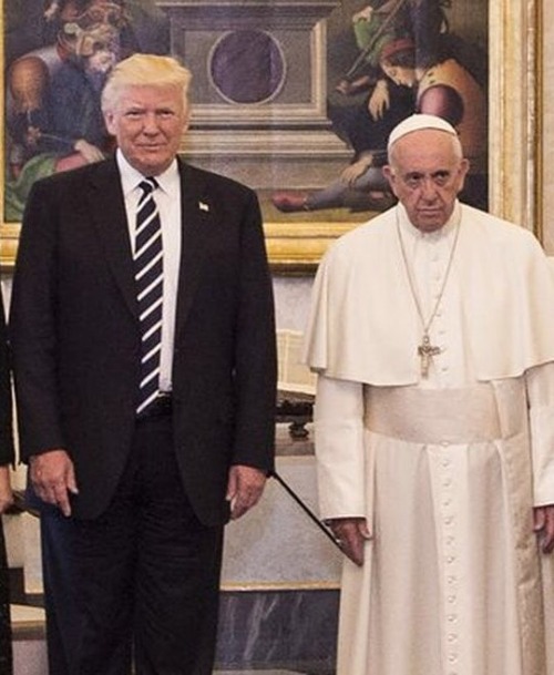 pterodactylparadox:  When your job as the mouthpiece of God requires that you meet with the devil in 2017, the year of our lord