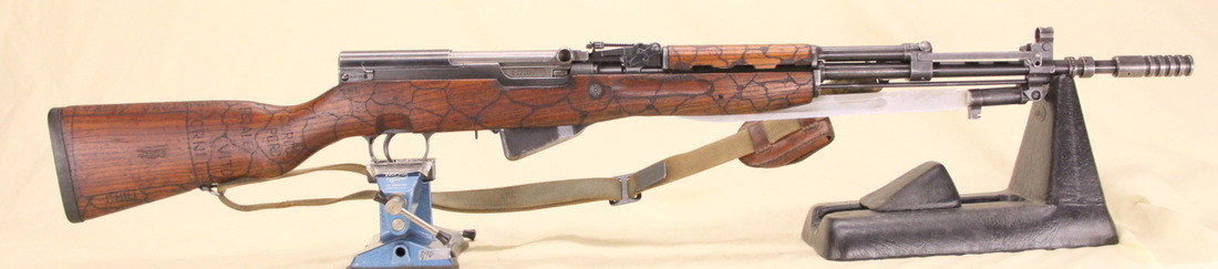 gunrunnerhell:  M59/66 Yugoslavian SKS variant with “trench art” throughout