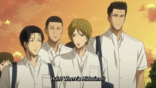 SHUTOKU’S ENDLESS IRRITATION WITH MIDORIMA BEING AN ASSHOLE WHO REFUSES TO GET ALONG WITH ANYONE AND