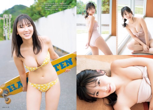 kyokosdog: Sawaguchi Aika 沢口愛華, SHONEN CHAMPION  2021.09.23 No.41 歳/Age: 18身長/Height: 155cmB88 W60 H