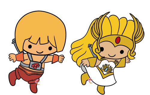 Been a little bit since I&rsquo;ve done a Sanrio-style Masters of the Universe drawing!Making He