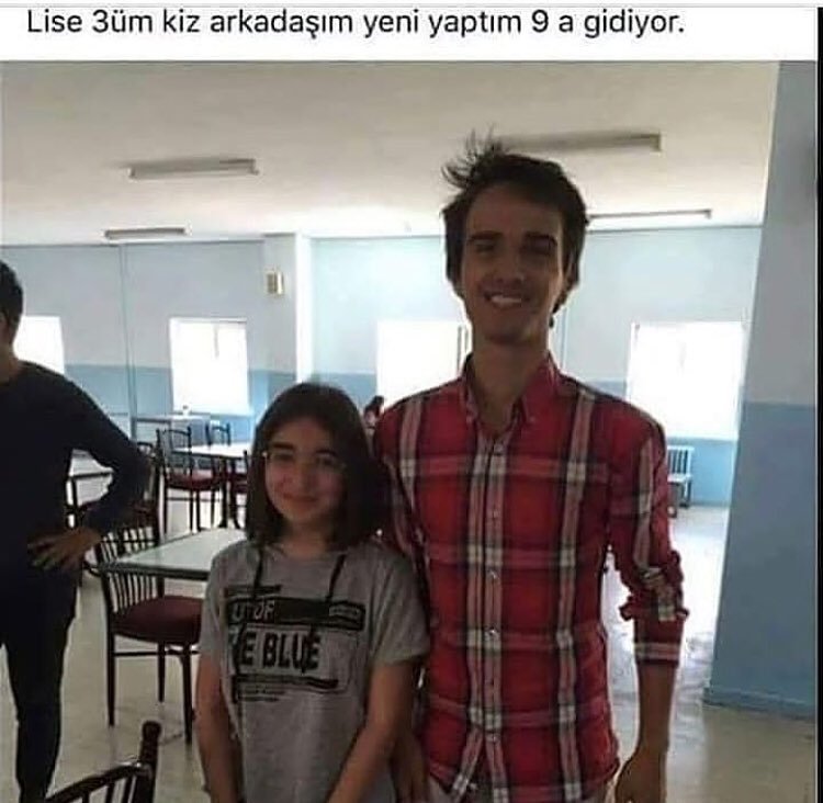 Lise 3üm kiz arkadaşım...