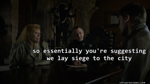 chryswatchesgot: Full 6.04 Recap / reddit / patreon / requests for individuals