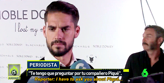 madridistaforever:  “Nah, that doesn’t interest me.” - Isco when asked about