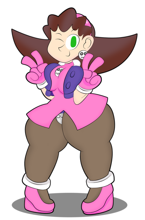 Out of nowhere I wanted to draw Tron Bonne.