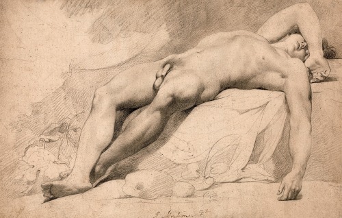 hadrian6:  Academic Study - Reclining Male