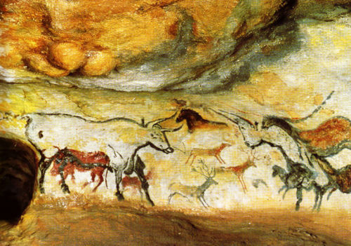 chibdm:Ancient cave art - Lauscaux, France