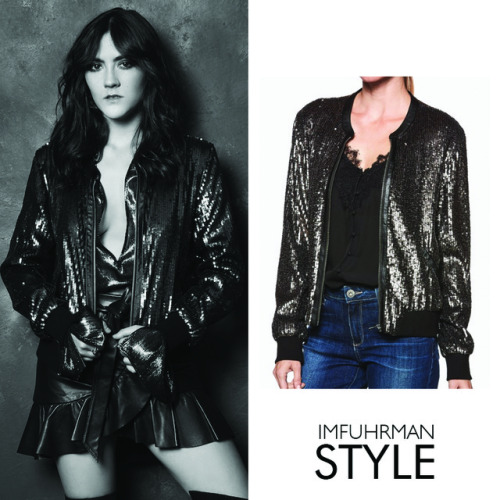 Imagista Photoshoot | March 2018Paige Zaylee Bomber Antique Silver Sequin - $8638