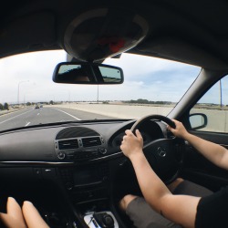 lumiant:  cruisin’ around with my man