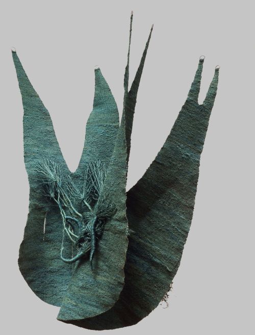 mimiminimal: Magdalena Abakanowicz -  Turquoise Abakan, 1969.   Flax, sisal, textiles / &n