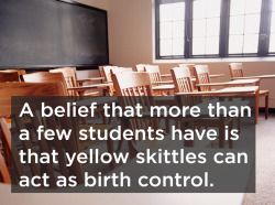 Pro-Choice-Or-No-Voice:  Bedsider:  Really? Yes. Some Students Really Do Believe