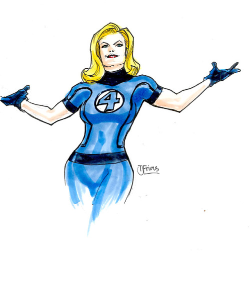 Daily Sketch 08.24.2018.2Invisible Woman