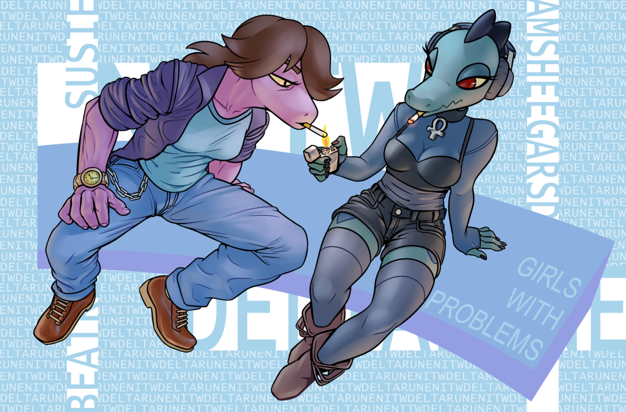 amsheegarsd:  Girls With ProblemsCrossover time!
