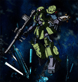 absolutelyapsalus:  MS-05Ｂ ザクＩ（サンダーボルト版）