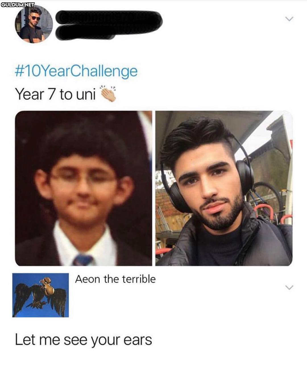 #10YearChallenge
Year 7 to...