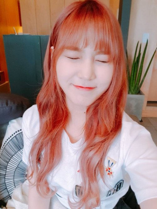 pristingirlz10: 10_PRISTIN TWITTER UPDATE: [예하나] 여러분 요즘 날씨가 많이 추워졌는데 감기조심하세요! 밥도 잘 챙겨먹고! 건강 챙기고!! 어