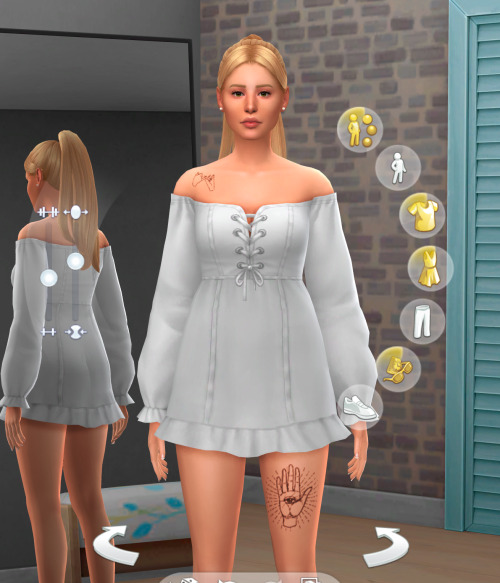nuagelle:haven’t opened blender in a hOT minute :// dress is done!! should be published either today