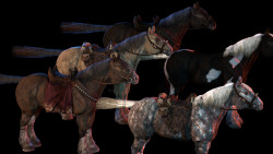 lordaardvarksfm:  DTT MODEL RELEASE - Horse Just your typical barnyard horse. Originally from Skyrim, I don’t know who did the original port, but credit for the materials and textures goes to whoever ported the horses originally. FEATURES (Redacted