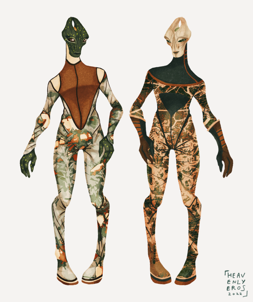 salarians in snazzy jumpsuits, part two