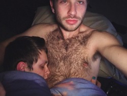 urbxnfxck:  hairy portuguese realness ft. the love of my life passed out after getting that good dick